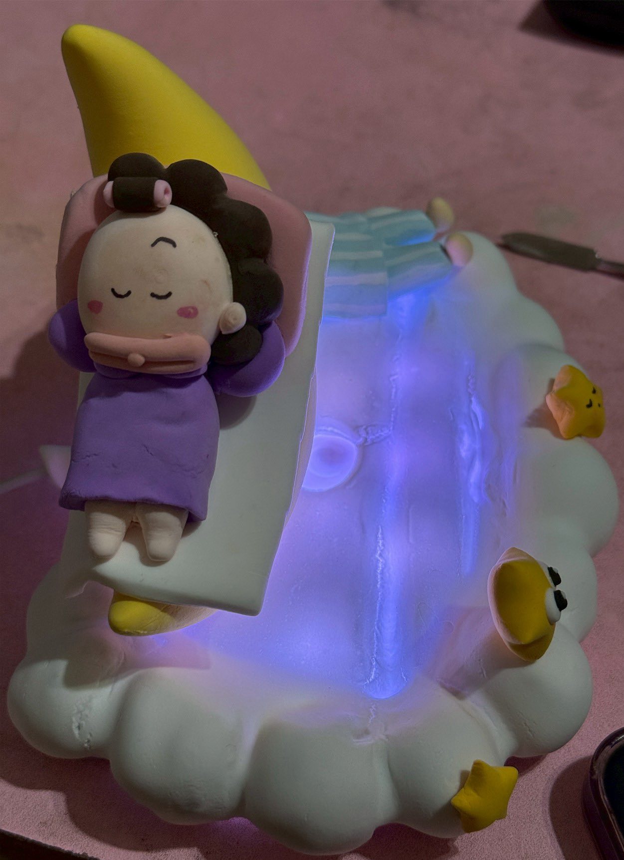 睡顏發光手機支架:圖片 3