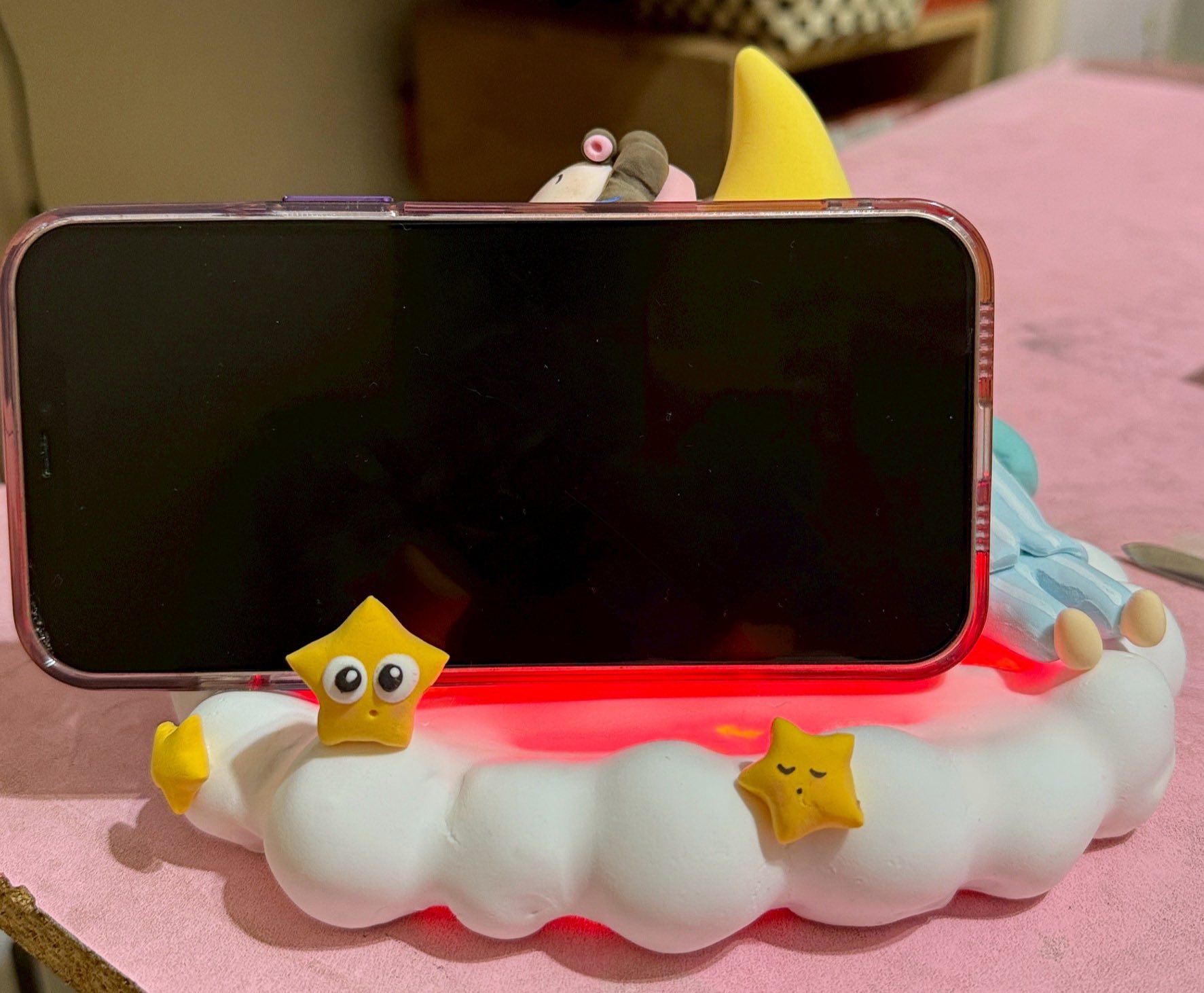 睡顏發光手機支架:圖片 4